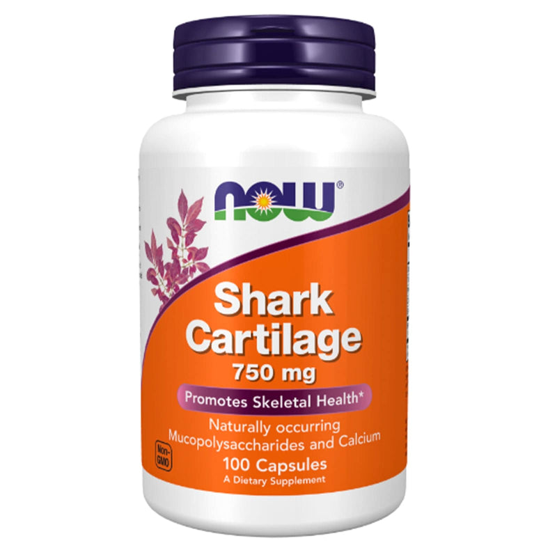 NOW Foods Shark Cartilage 750 mg 100 Capsules