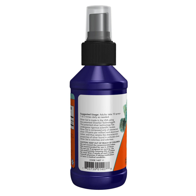 NOW Foods 银溶胶喷雾4 fl oz