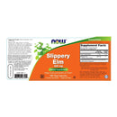 NOW Foods Slippery Elm 400 mg 100 Veg Capsules - DailyVita