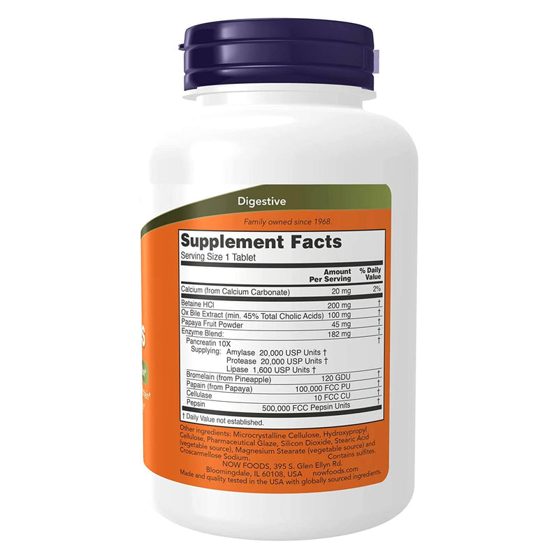 NOW Foods Super Enzymes 180 Tablets