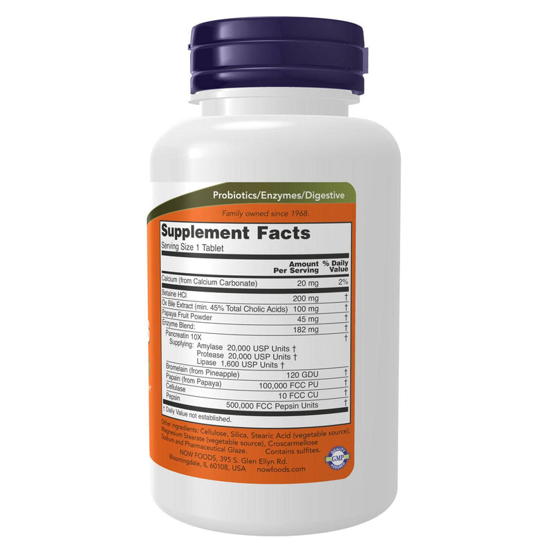 NOW Foods Super Enzymes 90 Tablets