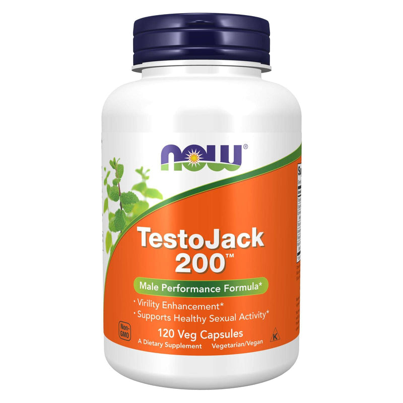 NOW Foods TestoJack 200 120 Veg Capsules