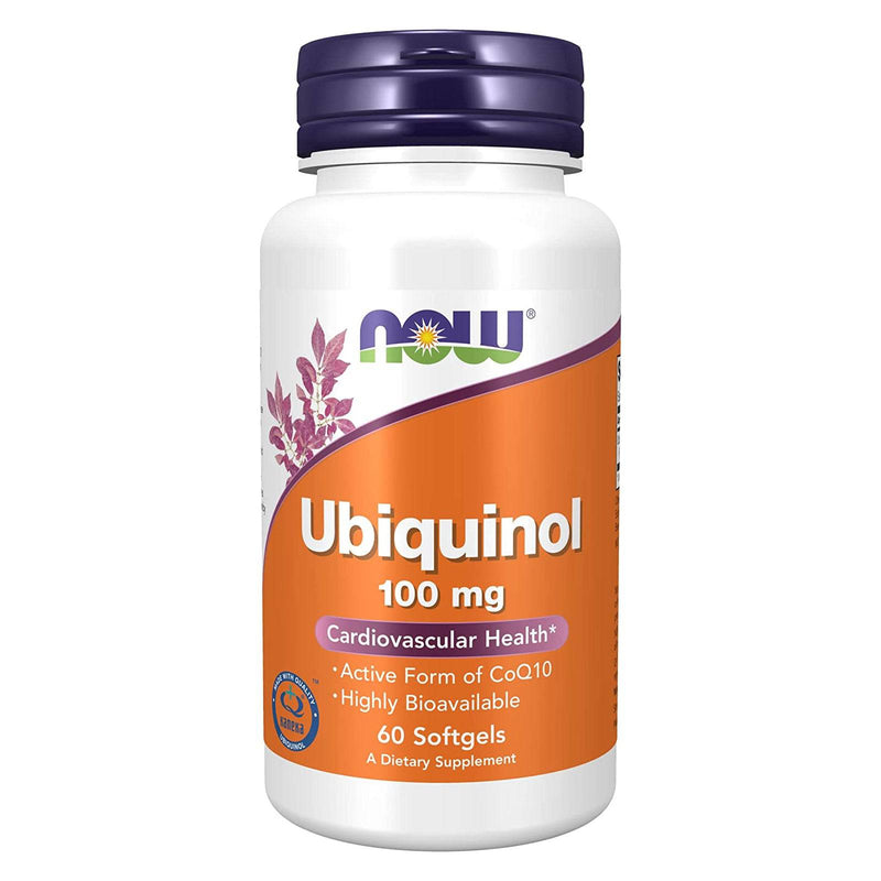 NOW Foods Ubiquinol 100 mg 60 Softgels