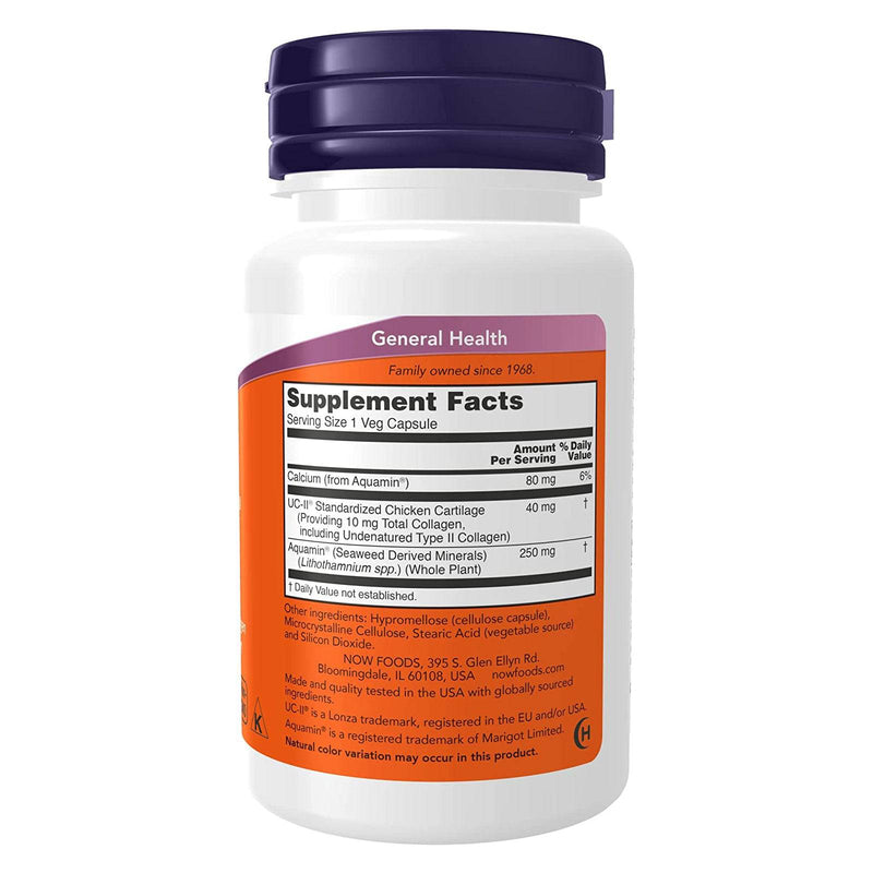 NOW Foods UC-II Type II Collagen 60 Veg Capsules