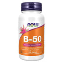 NOW Foods Vitamin B-50 100 Tablets - DailyVita