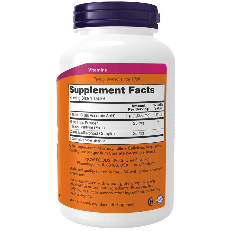 NOW Foods Vitamin C-1000 250 Tablets