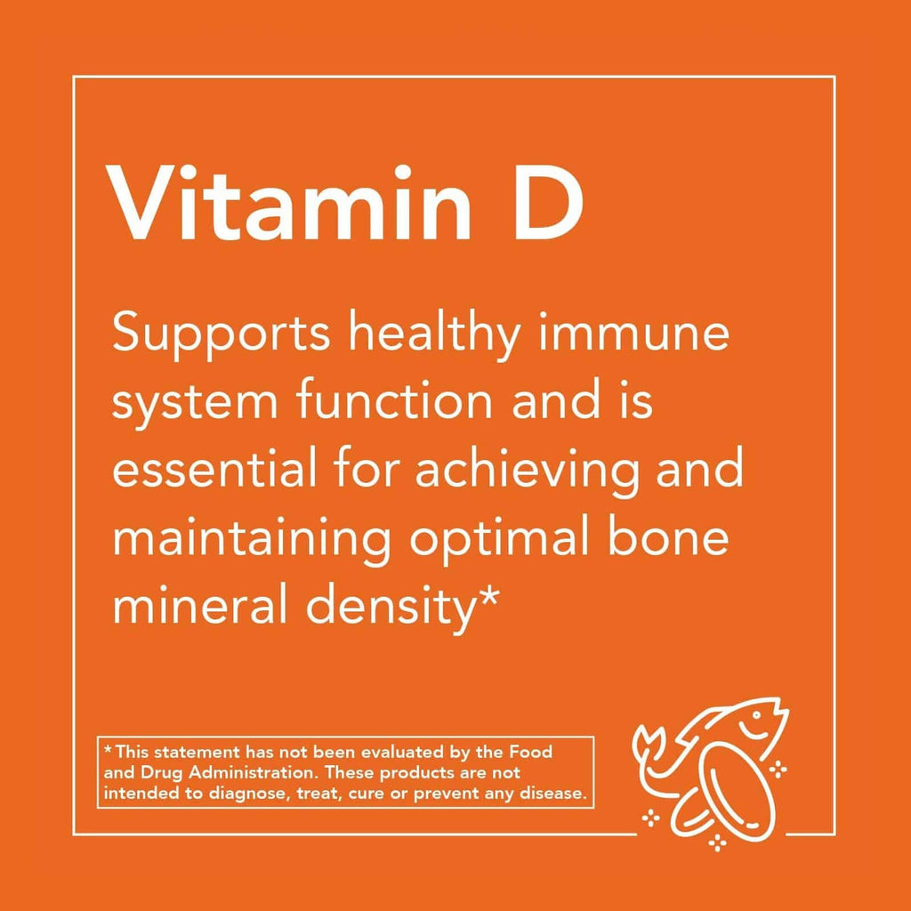 NOW Foods Vitamin D-3 10,000 IU 240 Softgels - DailyVita
