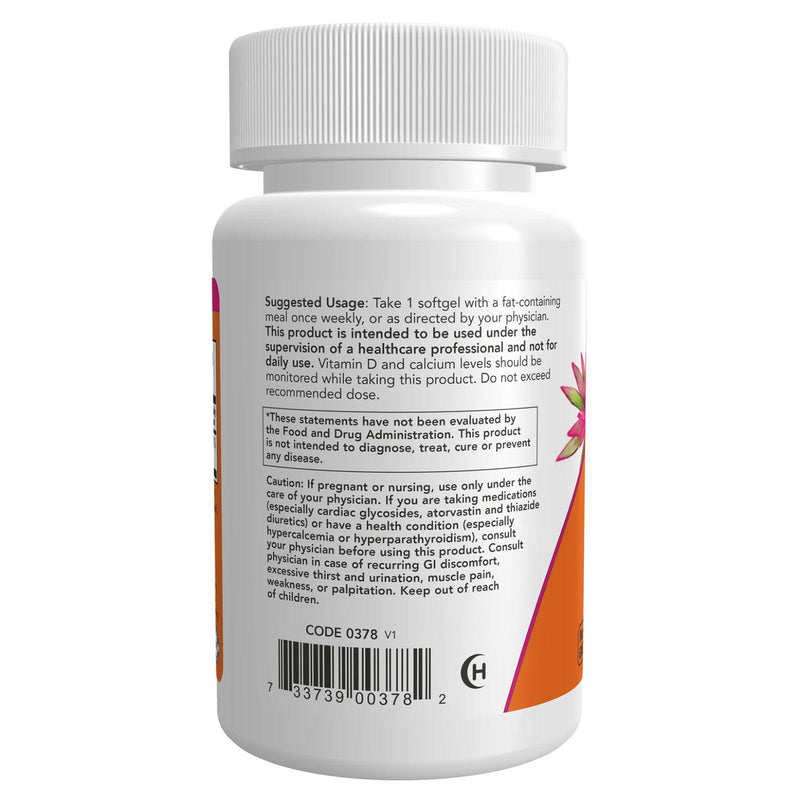 NOW Foods Vitamin D-3 50,000 IU 50 Softgels