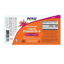 NOW Foods Vitamin D-3 Liquid Extra Strength 1 fl oz - DailyVita