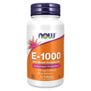 NOW Foods Vitamin E-1000 Mixed Tocopherols 50 Softgels - DailyVita