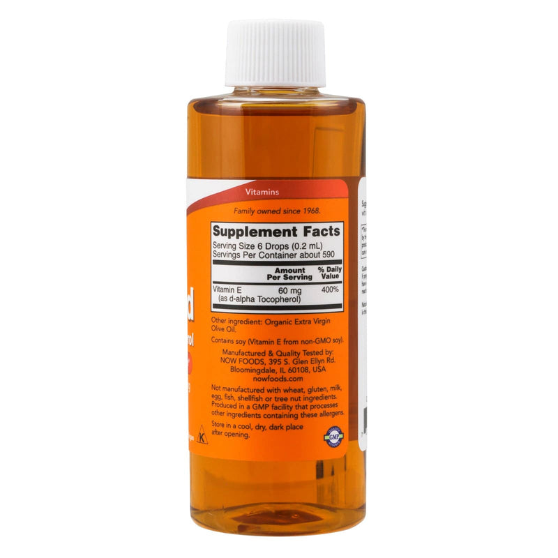 NOW Foods Vitamin E Liquid 4 fl oz