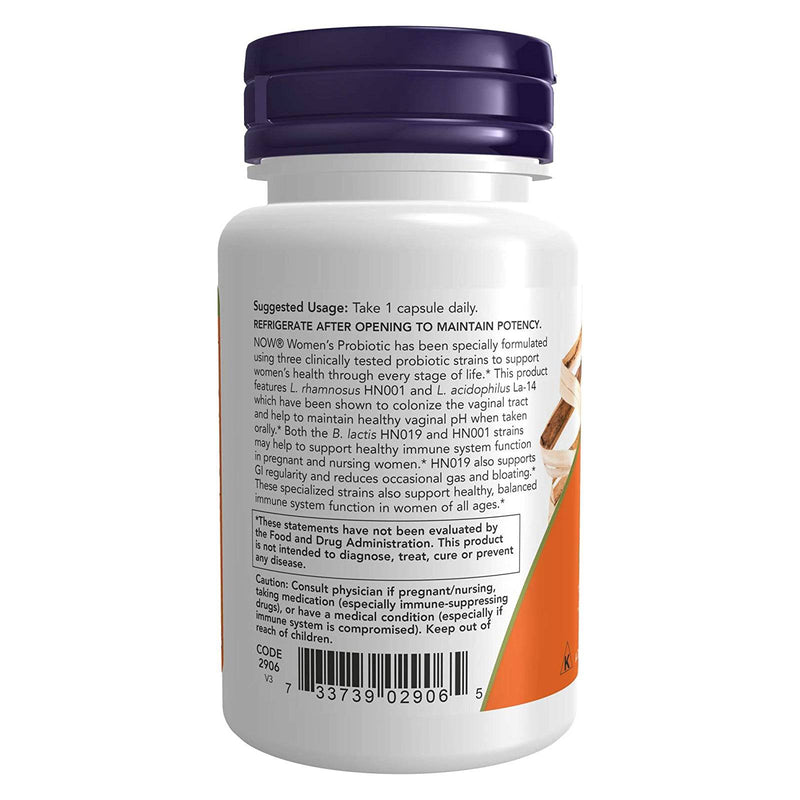 NOW Foods Women's Probiotic 20 Billion 50 Veg Capsules