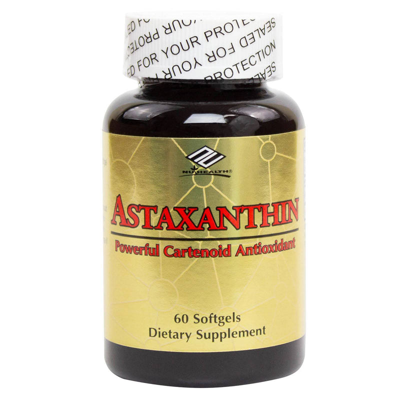 NuHealth astaxanthin 10 mg 60软胶