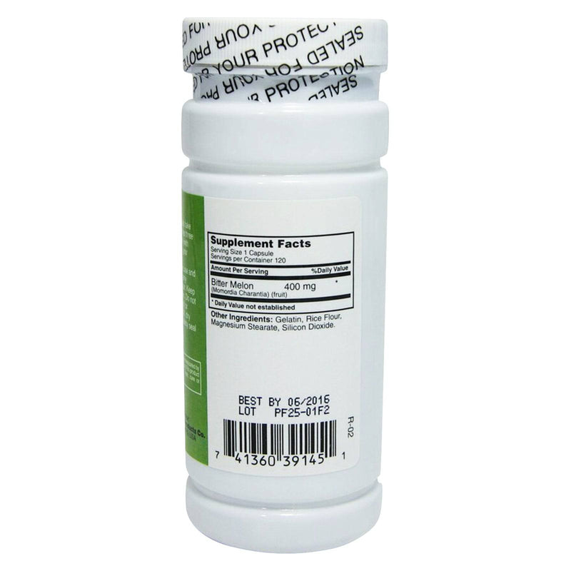 NuHealth Melão Amargo 400 mg - 120 Cápsulas