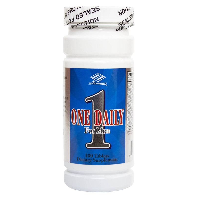 NuHealth One Daily for Men 100 Tablets