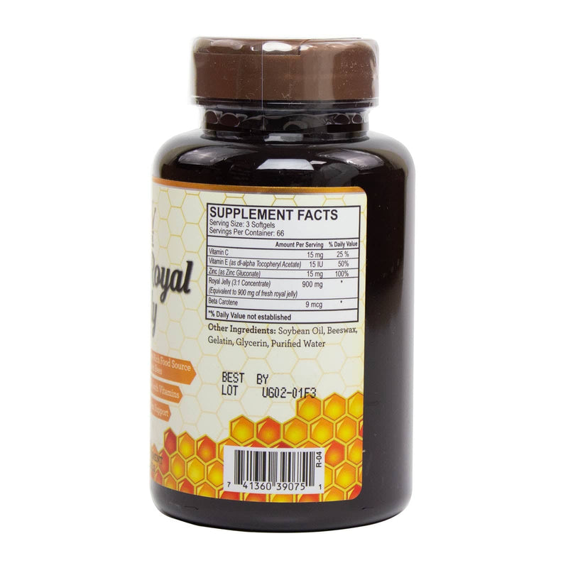 NuHealth Triple Royal Jelly 200 Softgels