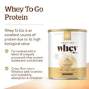 Solgar Grass Fed Whey To Go Protein Powder Vanilla 2 lb (936 g) - DailyVita