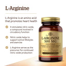 Solgar L-Arginine 500 mg 100 Vegetable Capsules - DailyVita