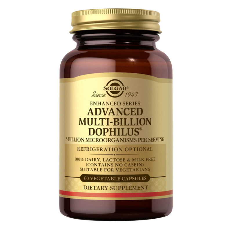 Solgar Advanced Multi-Billion Dophilus® 60 식물성 캡슐