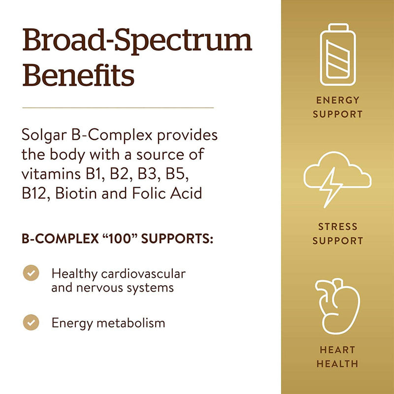 Solgar B-Complex &quot;100&quot; -100錠