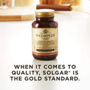Solgar B-Complex "100" 50 Vegetable Capsules - DailyVita