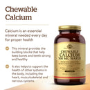 Solgar Calcium 500 mg 120 Chewable Wafers - DailyVita