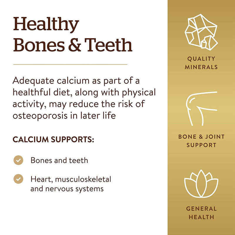 Solgar Calcium 500 mg 120 Chewable Wafers