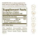 Solgar Chelated Magnesium 250 Tablets - DailyVita