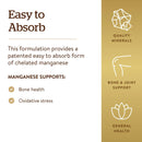 Solgar Chelated Manganese 100 Tablets - DailyVita
