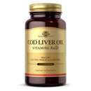 Solgar Cod Liver Oil Softgels (Vitamin A & D Supplement) 250 Softgels - DailyVita