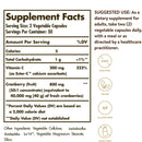 Solgar Cranberry Plus Ester-C 60 Vegetable Capsules - DailyVita
