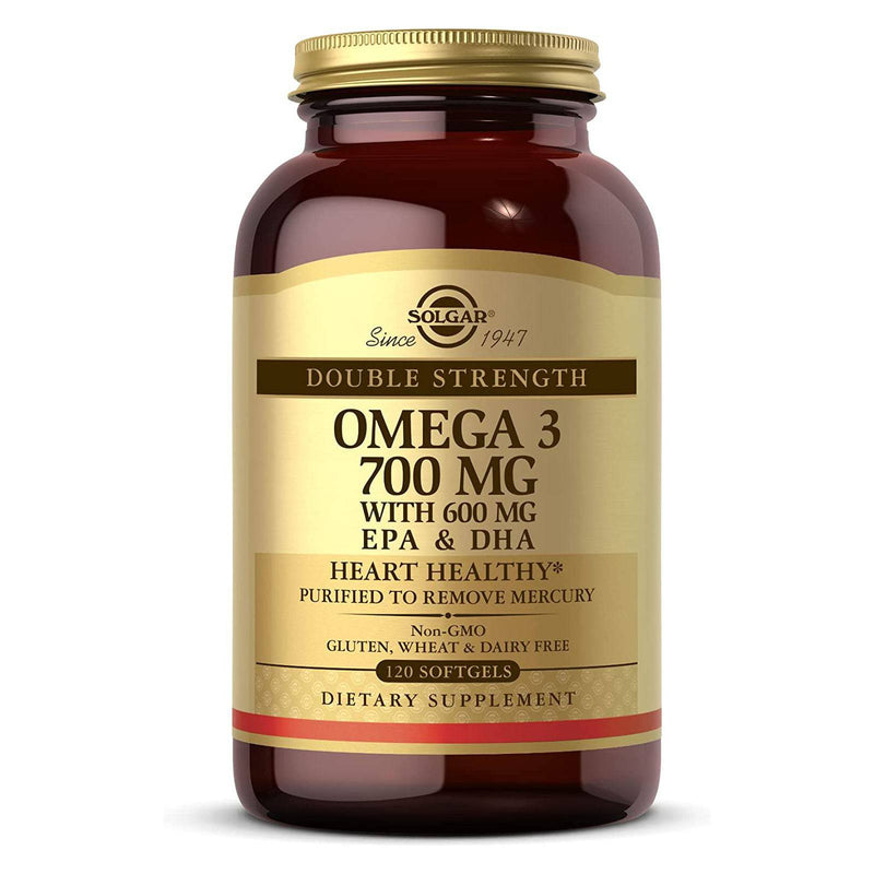 Solgar Doble Fuerza Omega-3 700 mg 120 Cápsulas Blandas