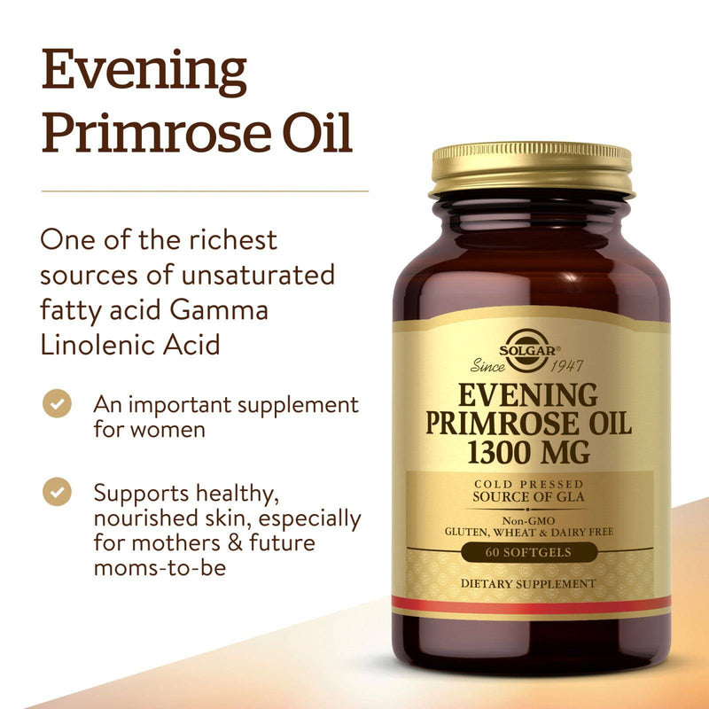 Solgar Evening Primrose Oil 1300 mg 60 Softgels