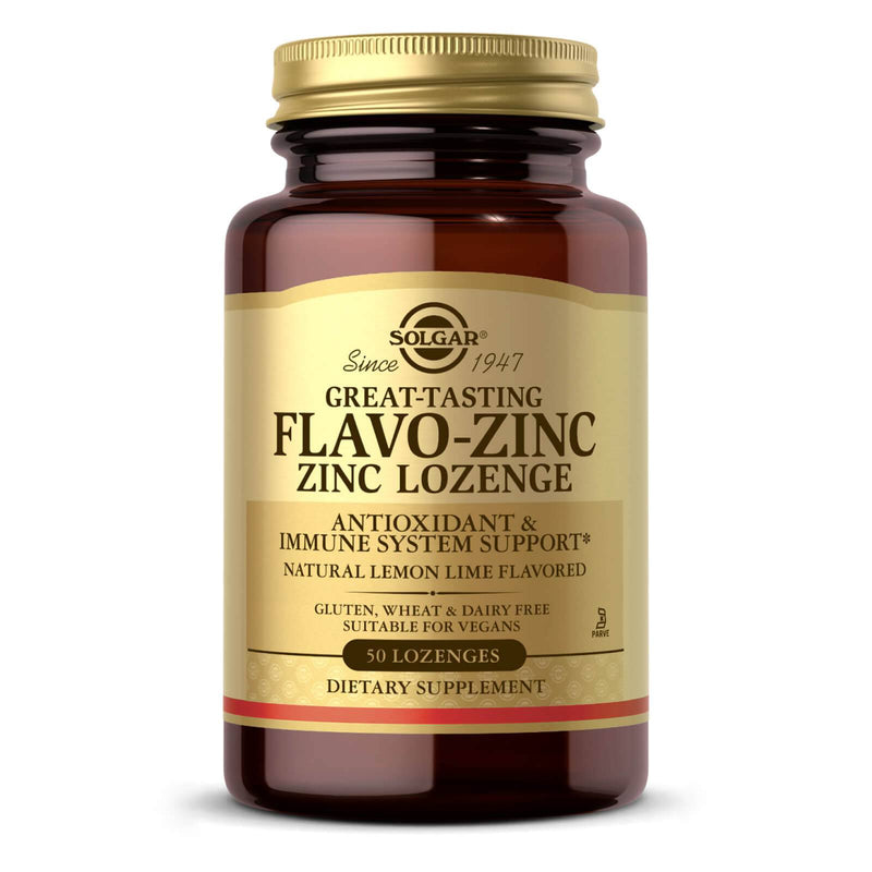 Solgar Flavo-Zinc Zinc 50 Lozenge