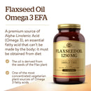 Solgar Flaxseed Oil 1250 mg 100 Softgels - DailyVita