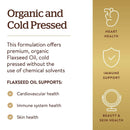 Solgar Flaxseed Oil 1250 mg 100 Softgels - DailyVita