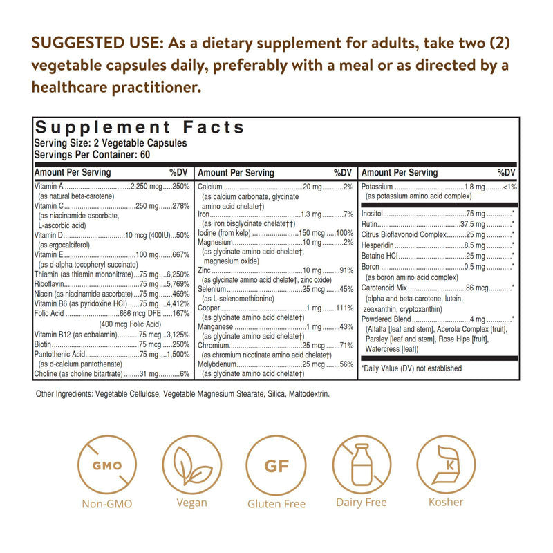 Solgar Formula VM-75 120 Vegetable Capsules