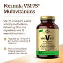 Solgar Formula VM-75 120 Vegetable Capsules - DailyVita