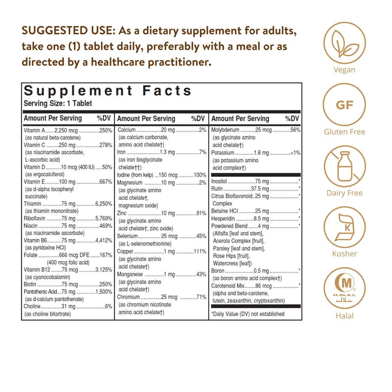 Solgar Formula VM-75 180 Tablets