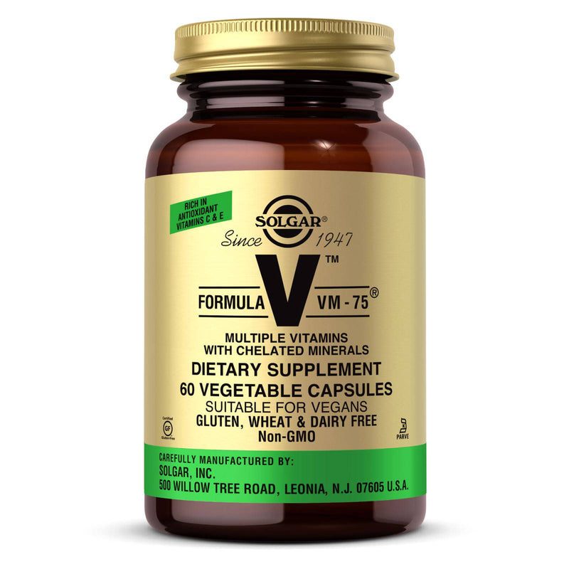 Solgar Formula VM-75 60 Vegetable Capsules