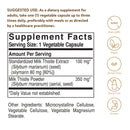 Solgar FP Milk Thistle 100 Vegetable Capsules - DailyVita