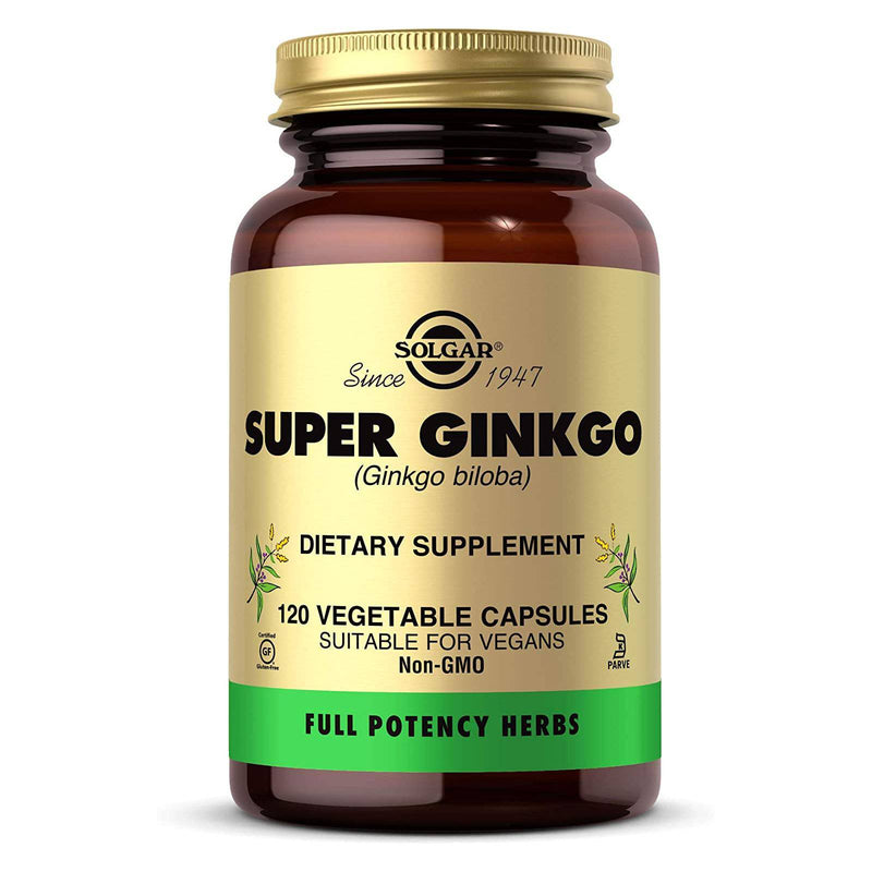 Solgar FP Super Ginkgo 120 Vegetable Capsules