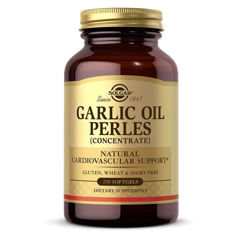 Solgar Garlic Oil Perles Softgels (Reduced Odor) 250 Softgels