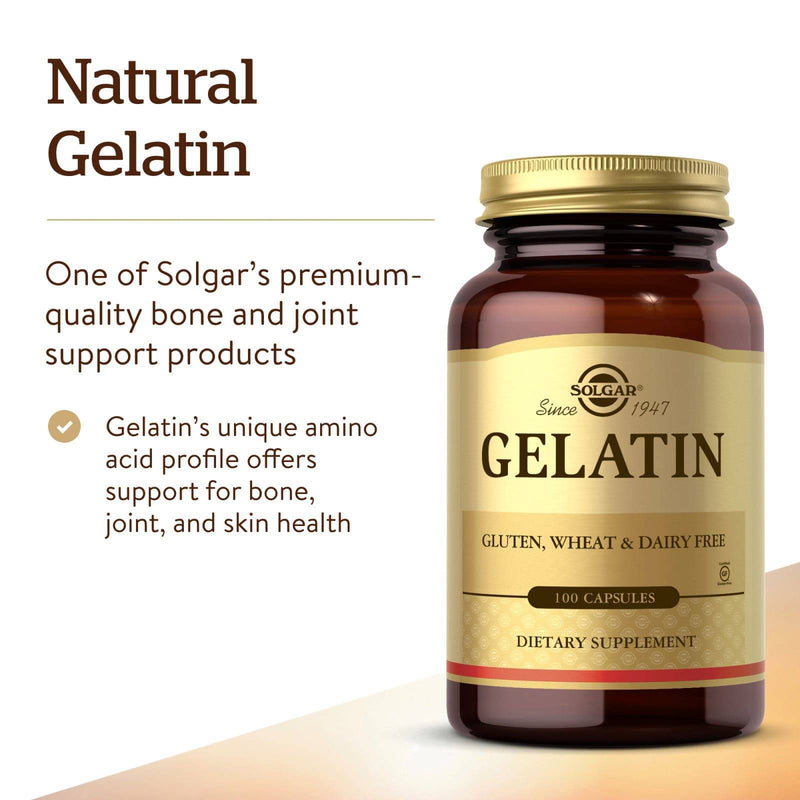 Solgar Gelatin 100 Capsules