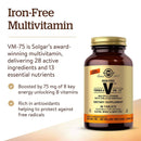 Solgar Iron-Free Formula VM-75 90 Tablets - DailyVita