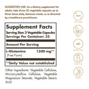 Solgar L-Glutamine 500 mg 100 Vegetable Capsules - DailyVita