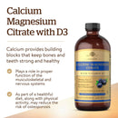 Solgar Liquid Calcium Magnesium Citrate with Vitamin D3 Bluberry 16 fl oz - DailyVita