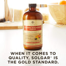 Solgar Liquid Calcium Magnesium Citrate with Vitamin D3 Orange Vanilla 16 fl oz - DailyVita