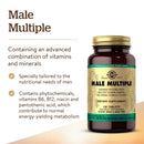 Solgar Male Multiple 120 Tablets - DailyVita