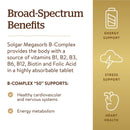 Solgar Megasorb B-Complex "50" 100 Tablets - DailyVita
